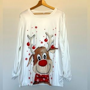 NWOT Rudolph The Red Nosed Reindeer Pajamas Set